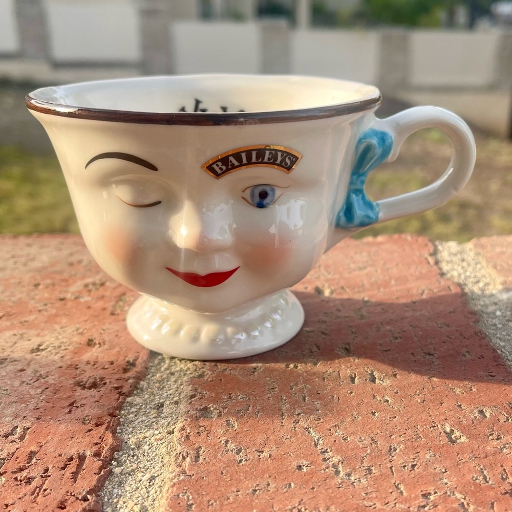 Vintage "Winking Female" Baileys Irish Cream creamer pitcher